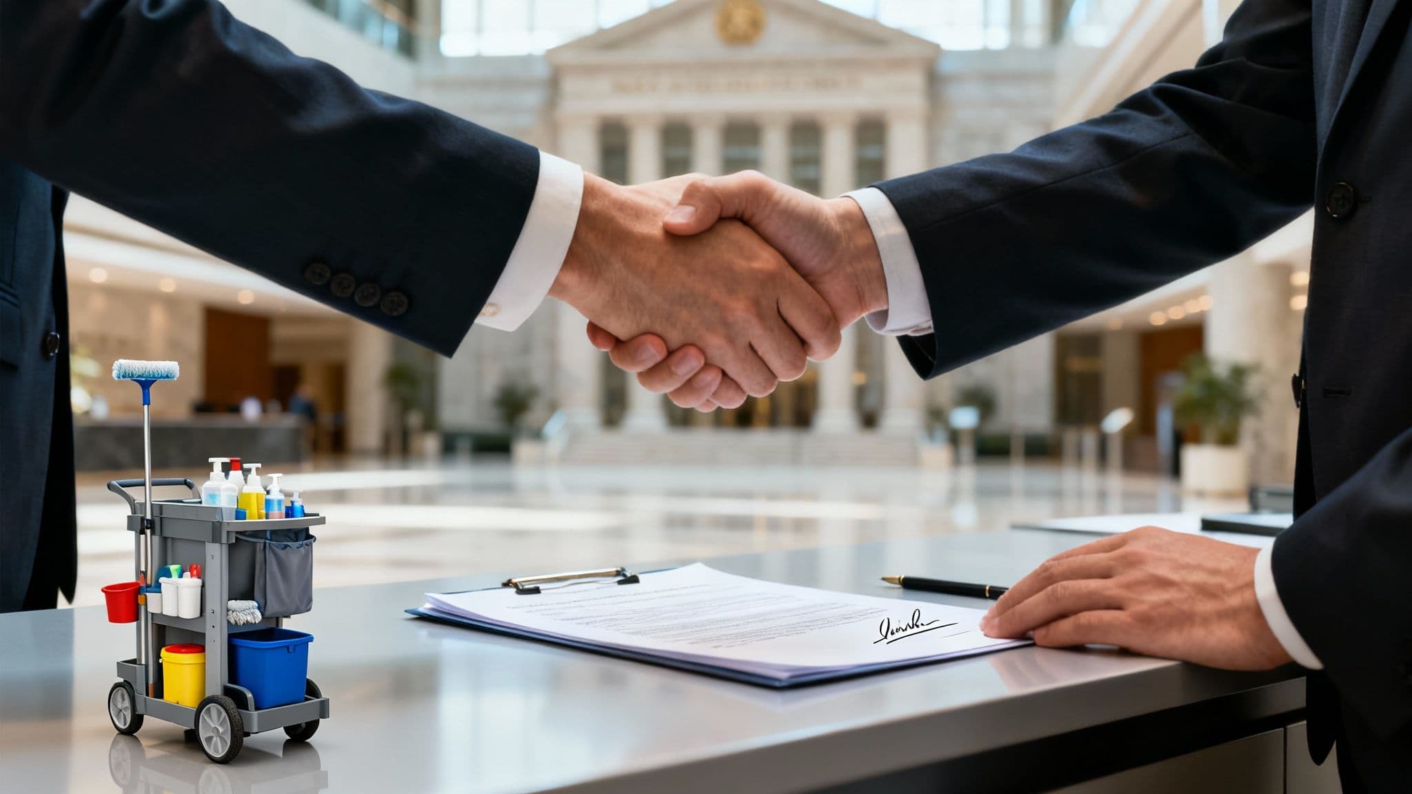 Winning Your Next Commercial Cleaning Contract with Government Tenders